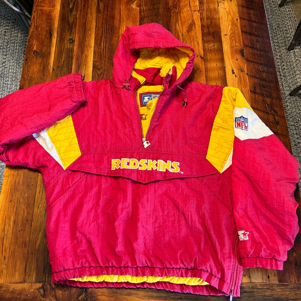 Vintage 90’s Washington Redskins Starter Jacket Pullover NFL - XL